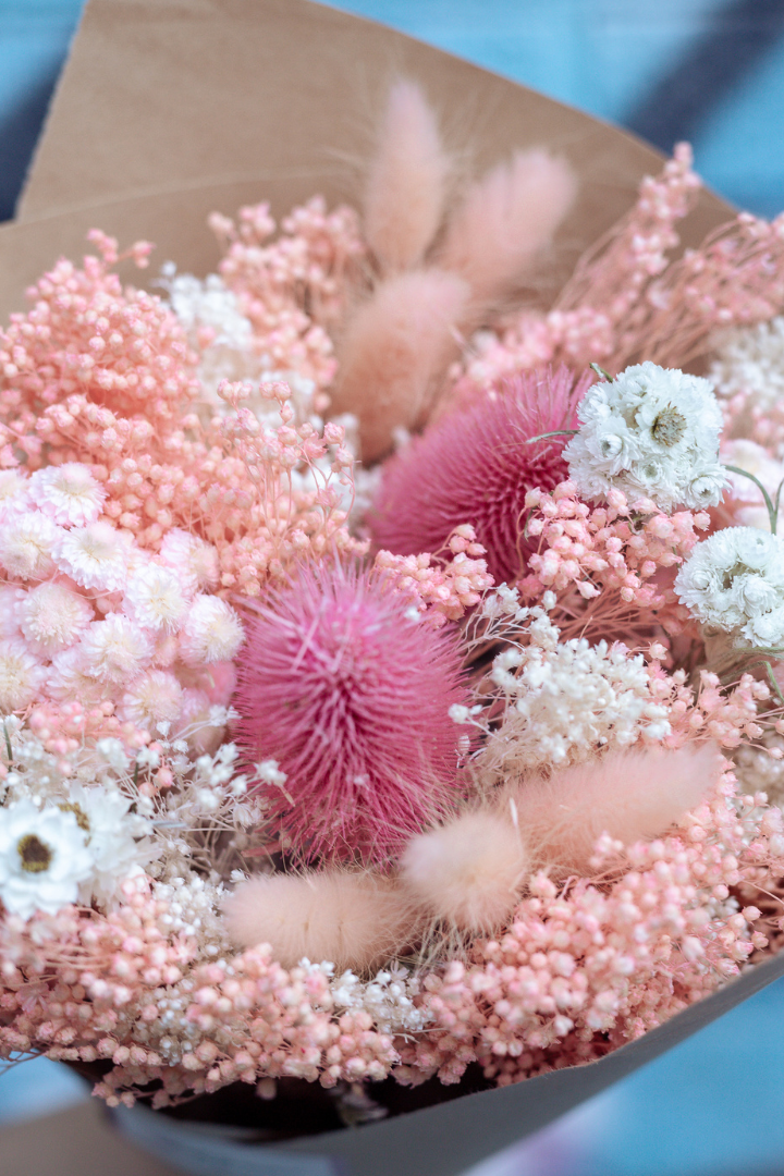 Bouquet de fleurs séchées