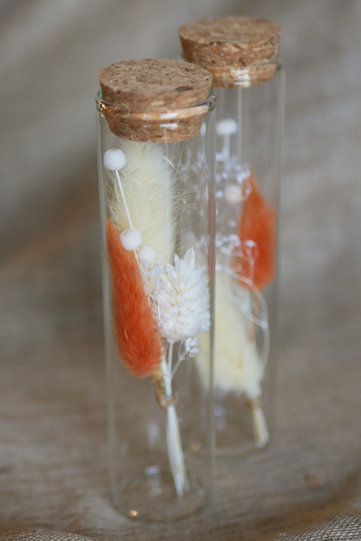 Preserved flowers test tube (Multiple colors available)