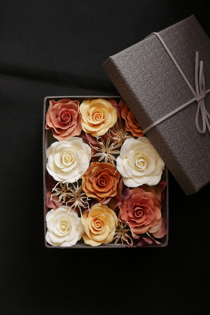 Clay flower box - Yuko