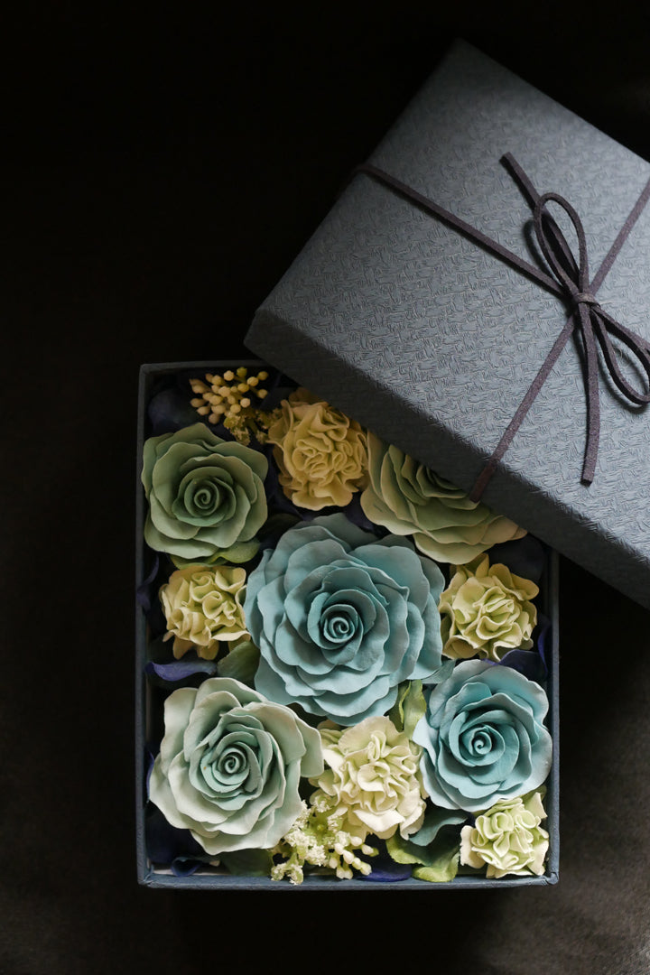 Clay flower box - Yuko