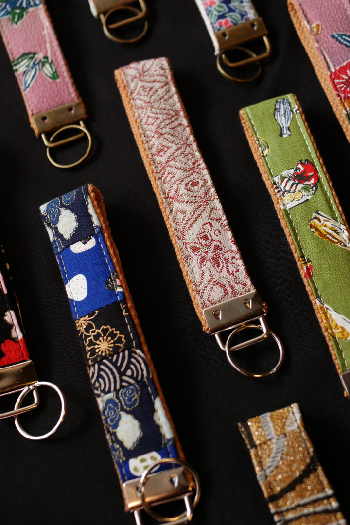 Key ring (recycled kimonos) - MeiCo