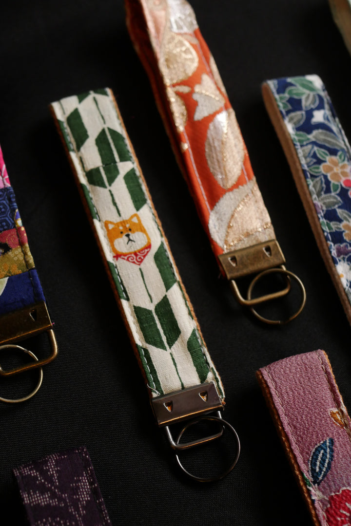 Key ring (recycled kimonos) - MeiCo