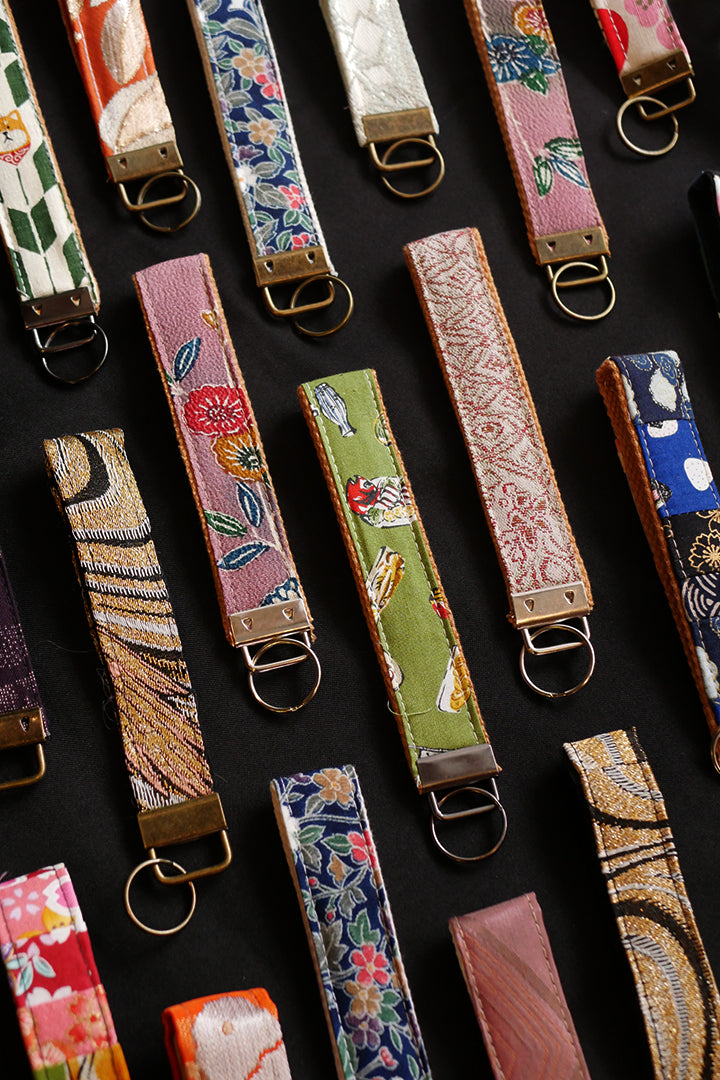 Key ring (recycled kimonos) - MeiCo