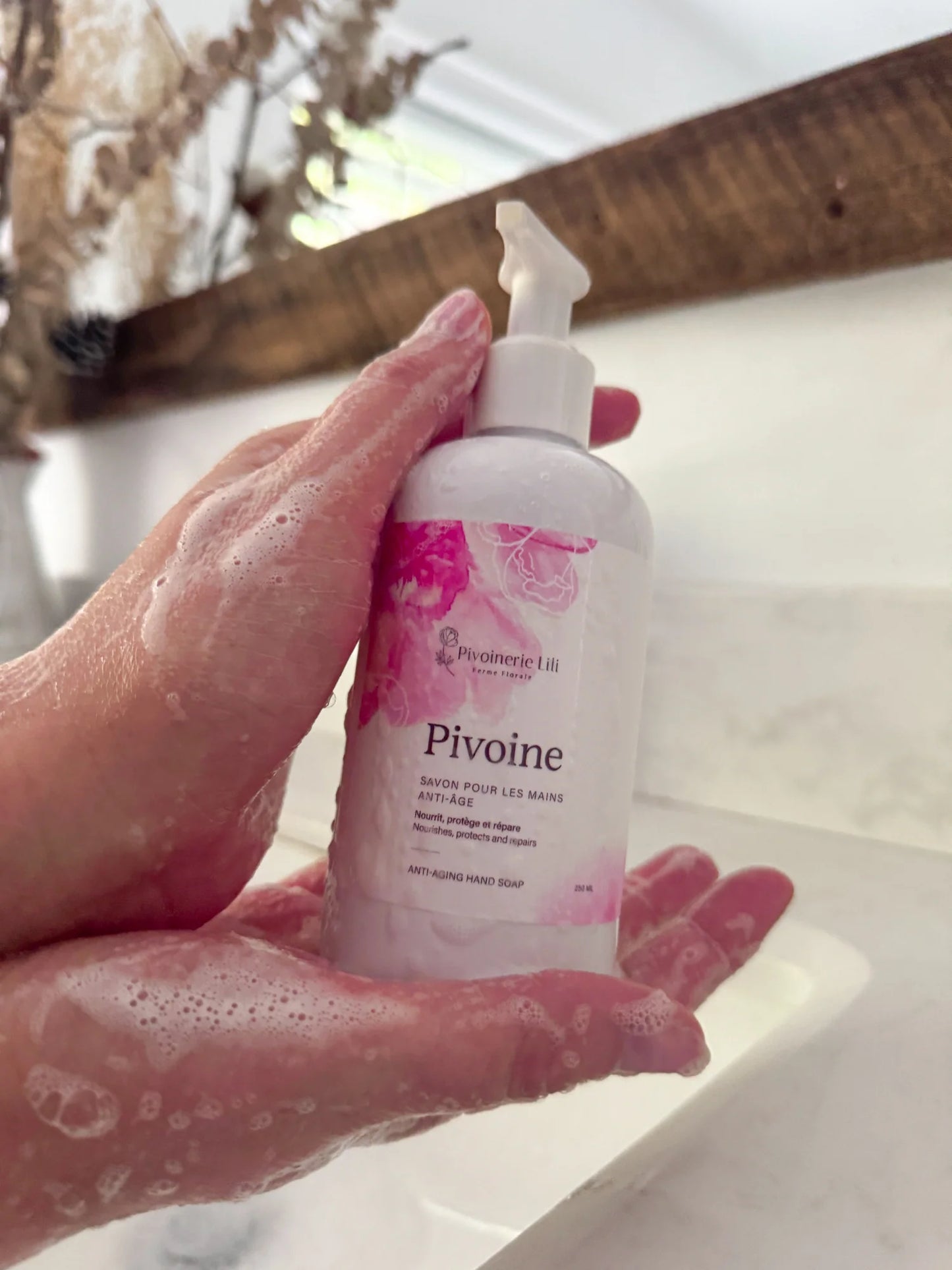 Savon pour les mains Anti-âge - Pivoinerie Lili
