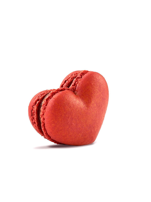Macaron "Coeur de fraise" - Point G