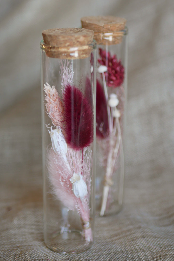 Test tube of dried flowers "Aïka"