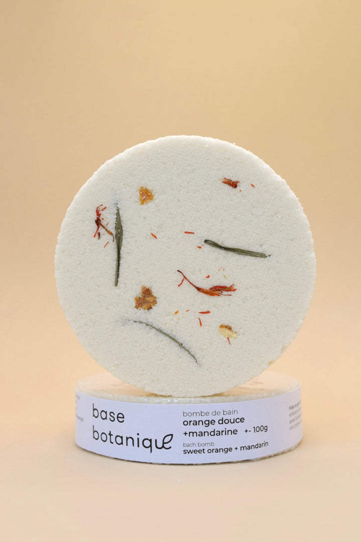 Mandarin Orange Bath Bomb - Botanical Base