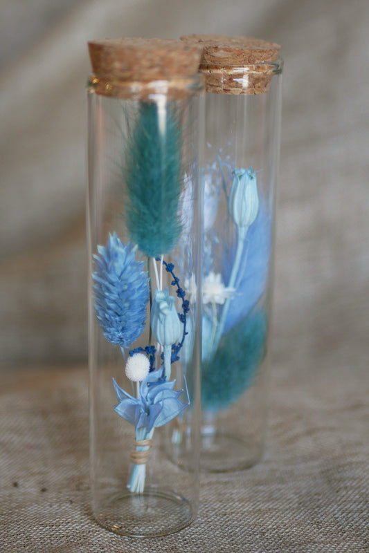 Test tube of dried flowers "Kaïto"