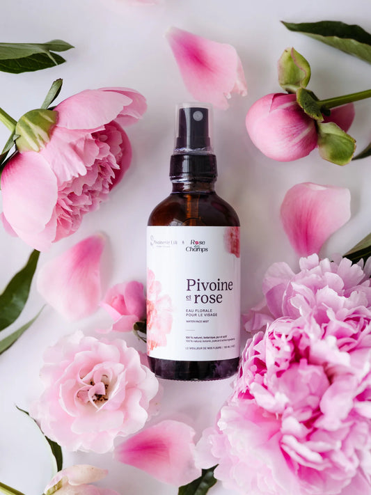 Eau florale pour le visage Pivoine & Roses - Pivoinerie Lili
