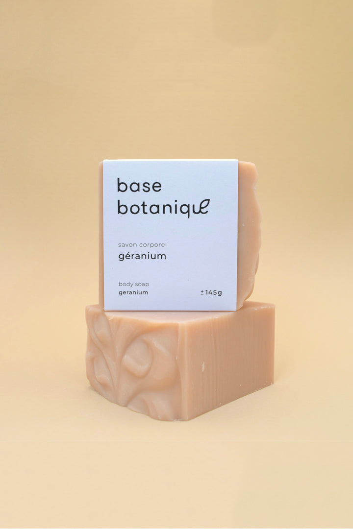 Geranium Soap - Botanical Base – Kyoto Fleurs