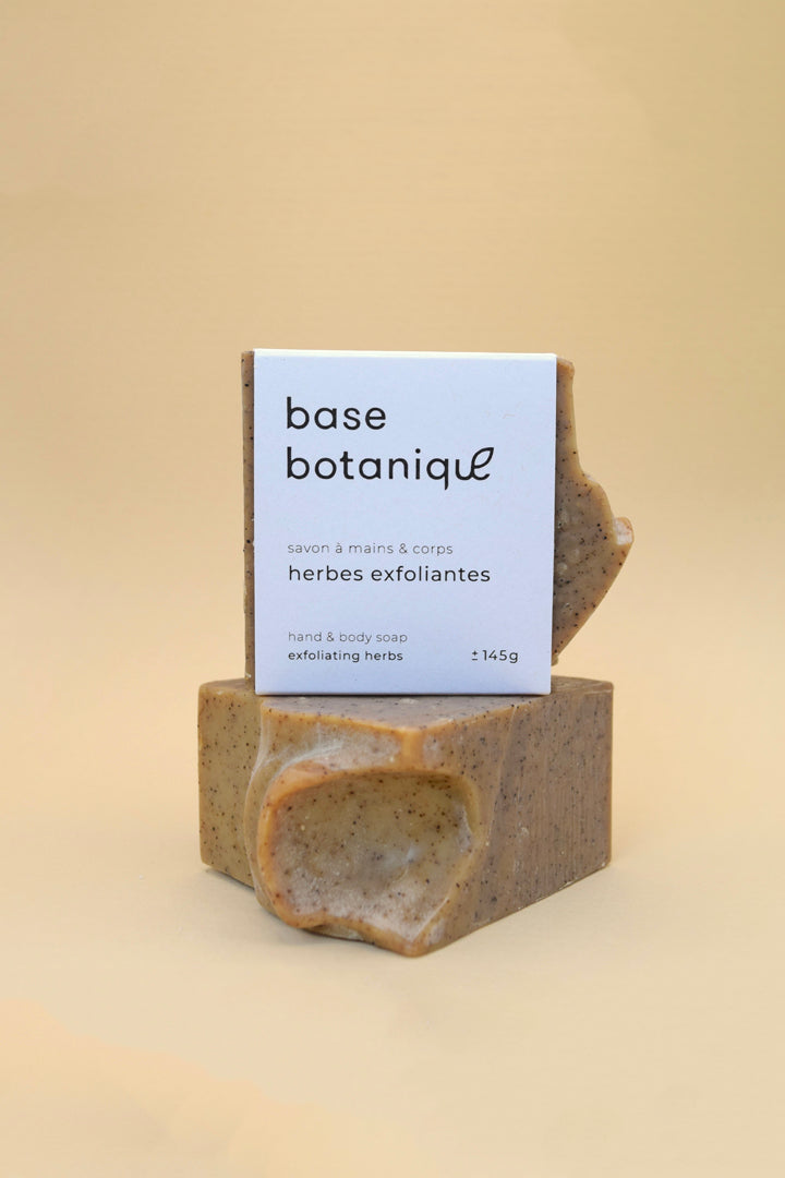 Exfoliating Herbs Soap - Botanical Base