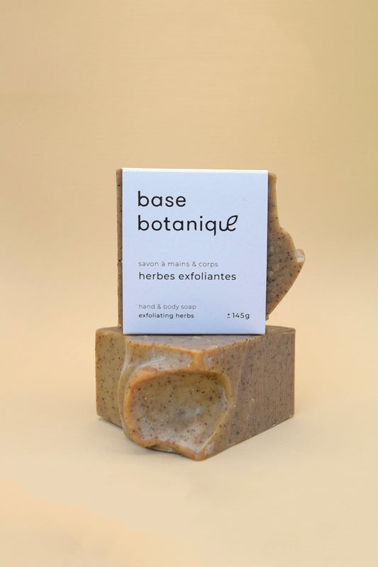 Exfoliating Herbs Soap - Botanical Base