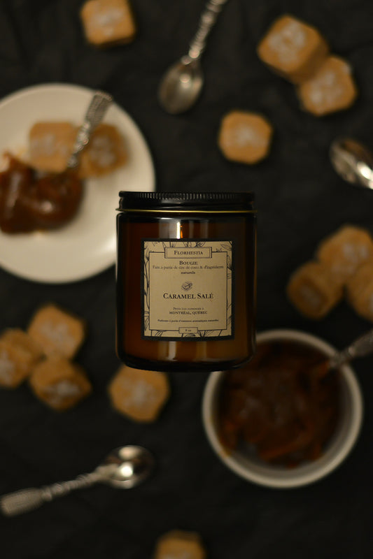 Salted Caramel Candle - Florhestia