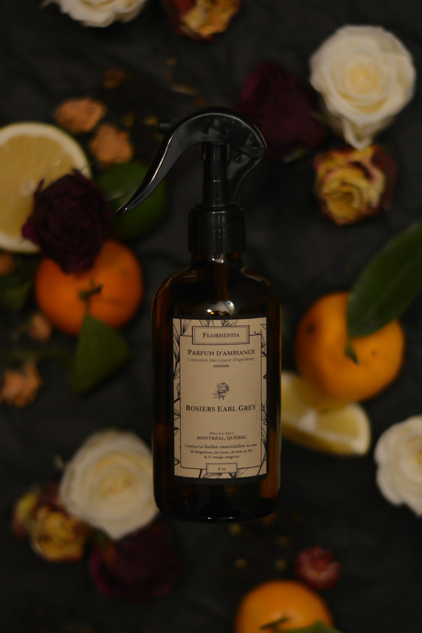 Parfum d'ambiance Florhestia - Rosiers Earl Grey