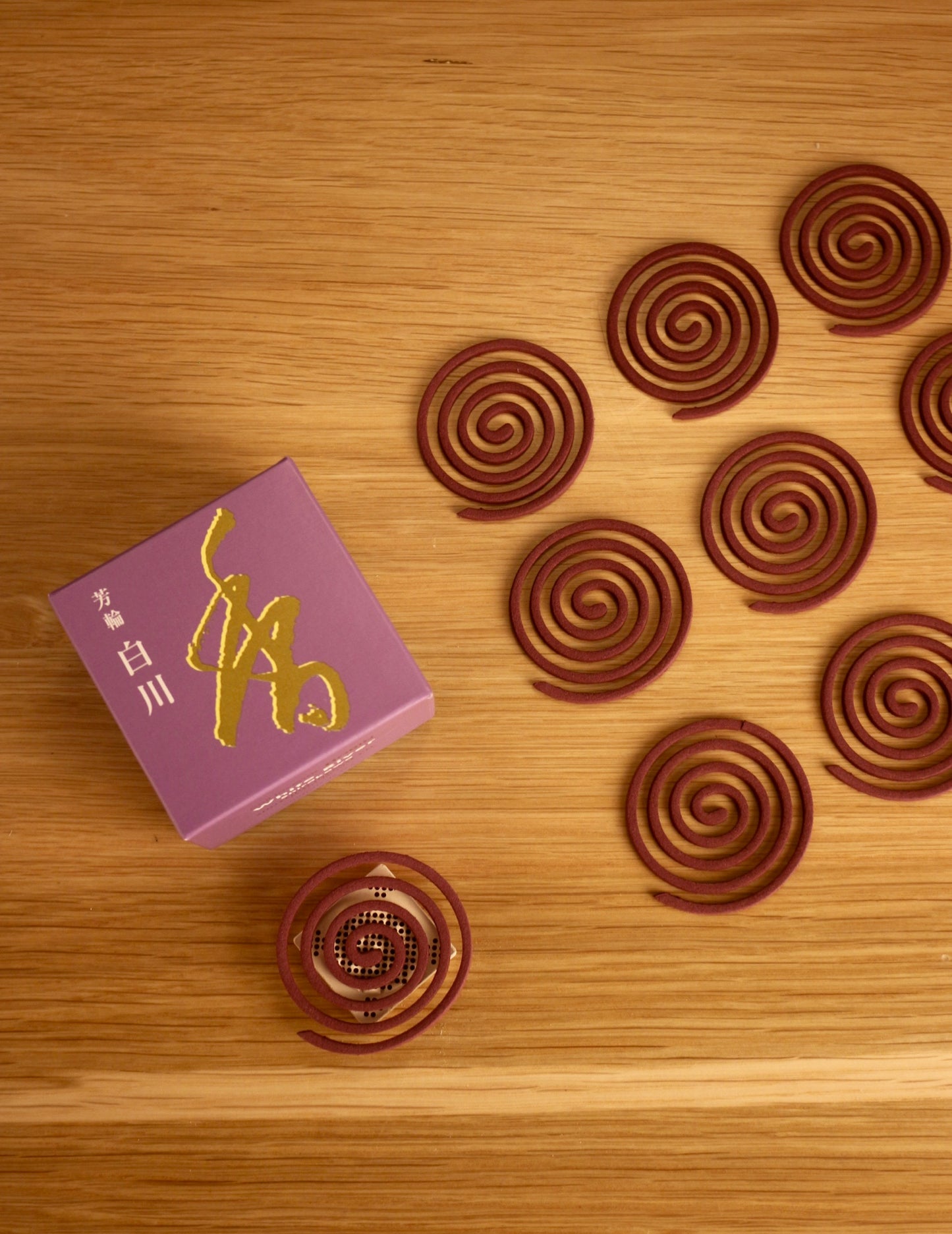 White River spiral incense - Shirakawa