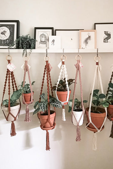 Jardinière Macramé - Olivia